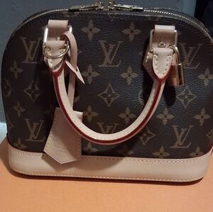 Louis Vuitton Brown Monogram Handbag
